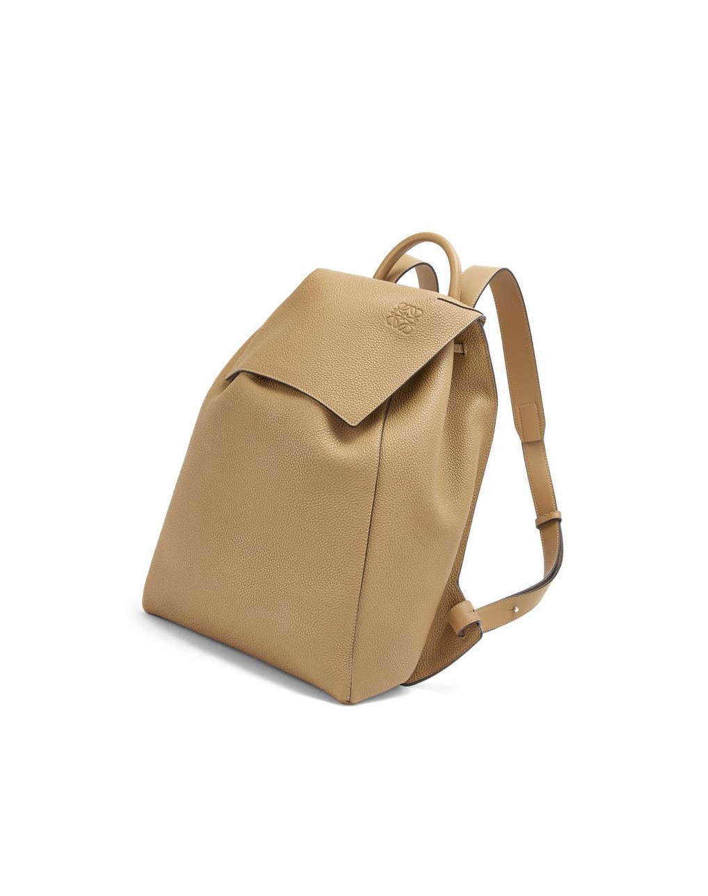 Loewe Drawstring Backpack in grained calfskin Azules | OVKYN-5712