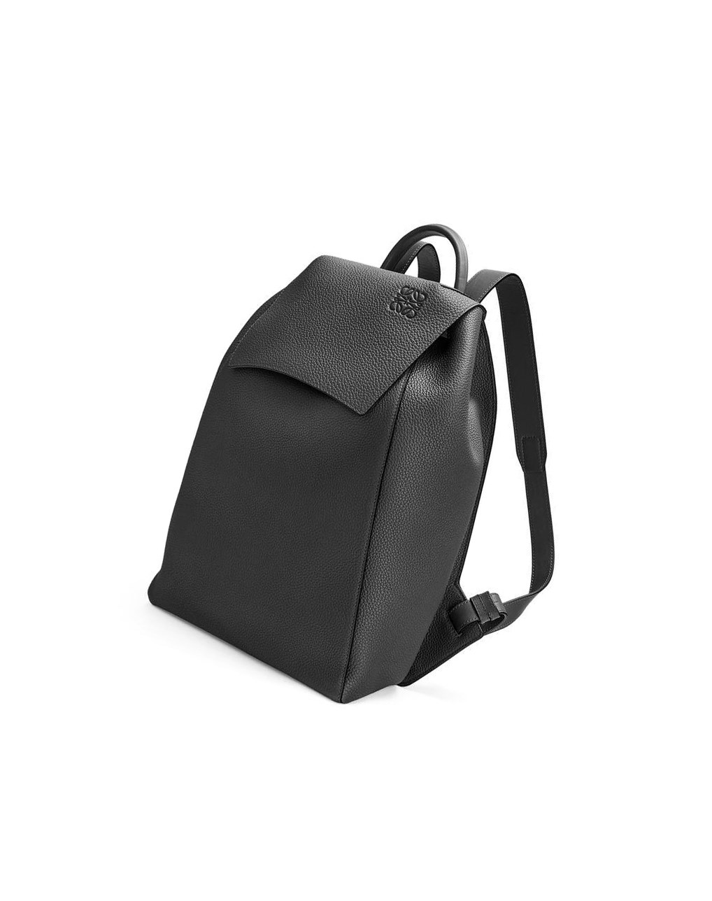 Loewe Drawstring Backpack in grained calfskin Negros | QNPLD-9413