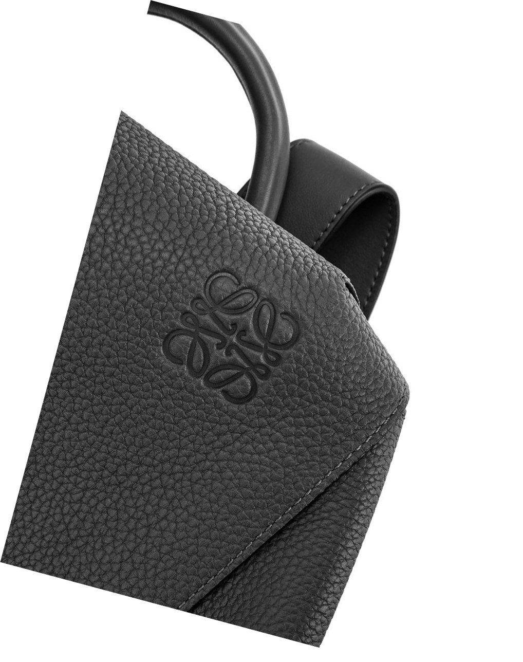 Loewe Drawstring Backpack in grained calfskin Negros | QNPLD-9413