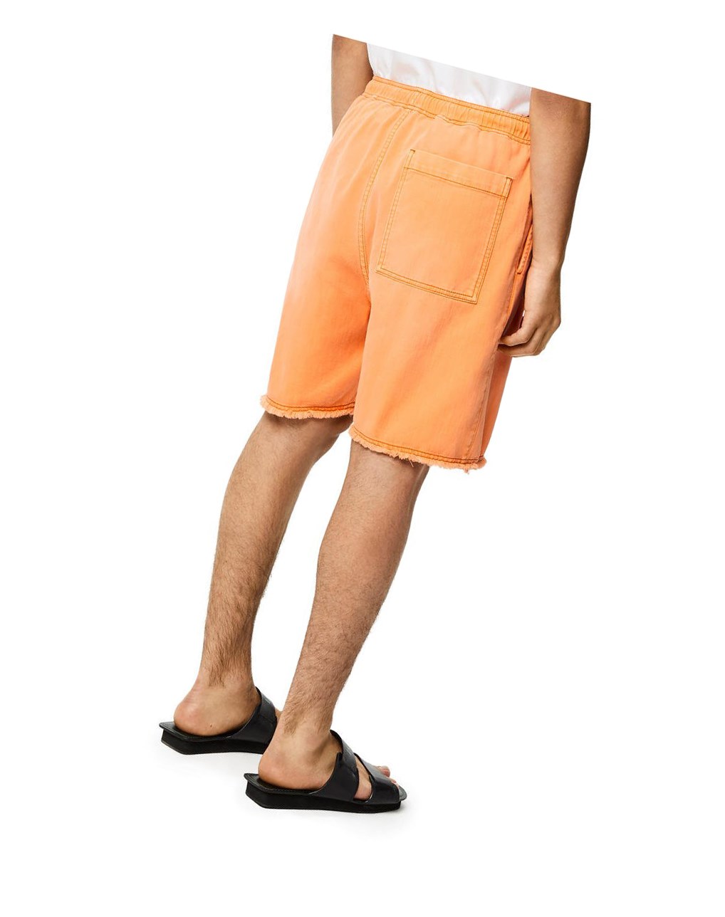 Loewe Drawstring shorts in denim Mandarin | JUTDB-4521