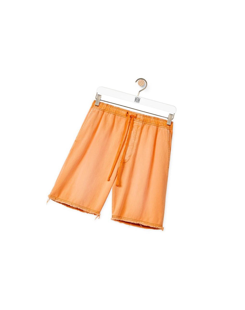 Loewe Drawstring shorts in denim Mandarin | JUTDB-4521
