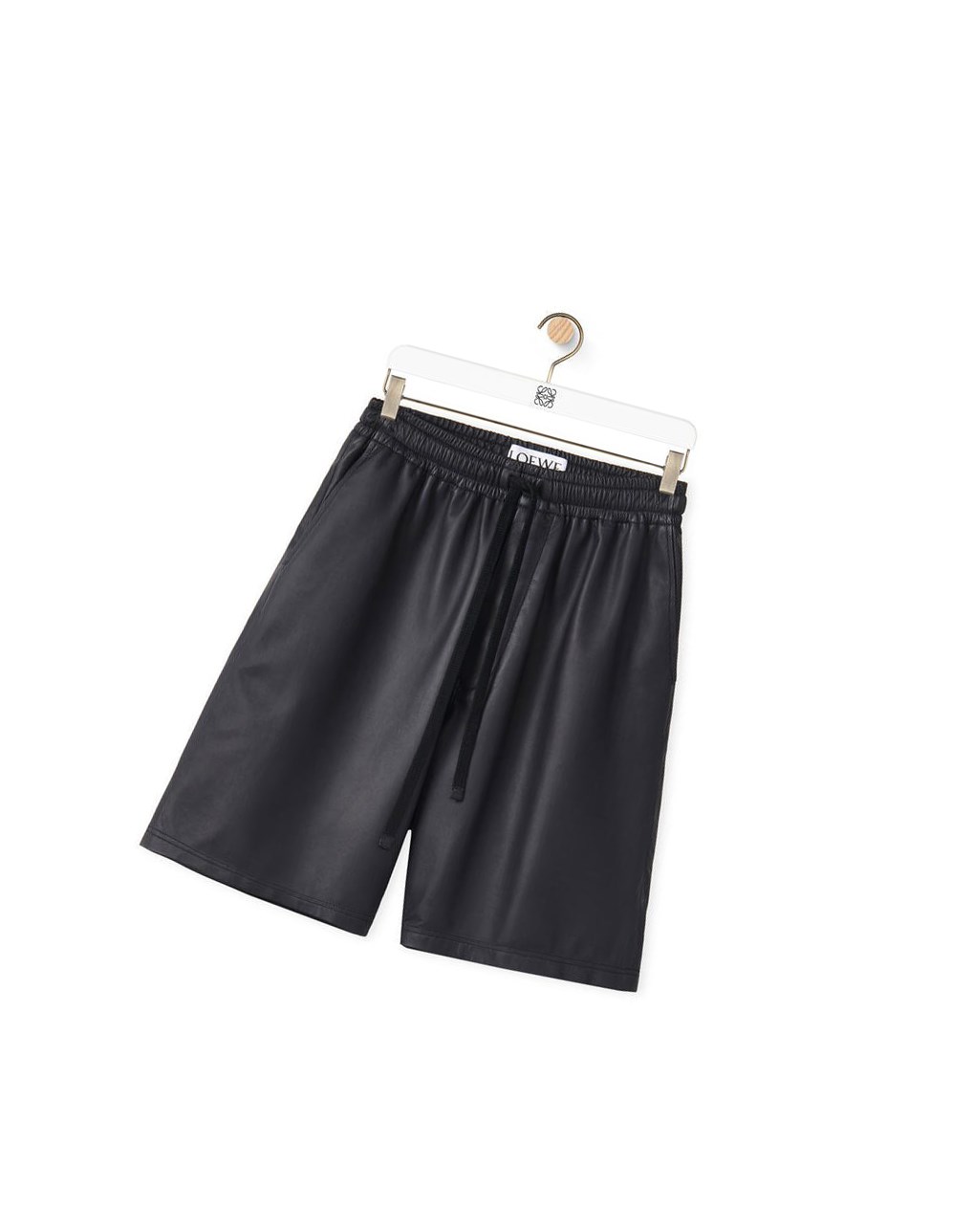 Loewe Drawstring shorts in nappa Azul Marino Azules | VHLZB-5731