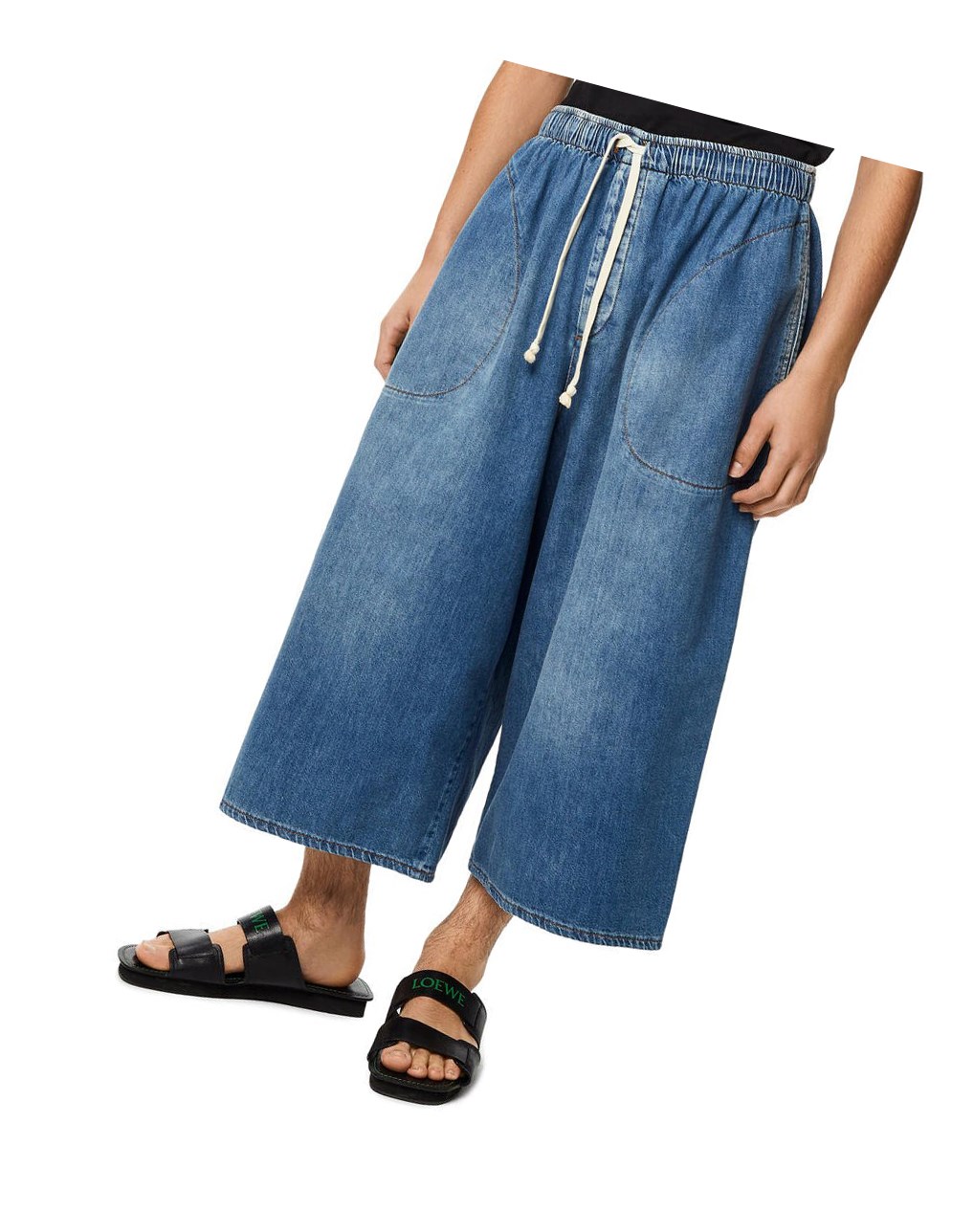 Loewe Drawstring trousers in denim Azules | OJVRL-2730