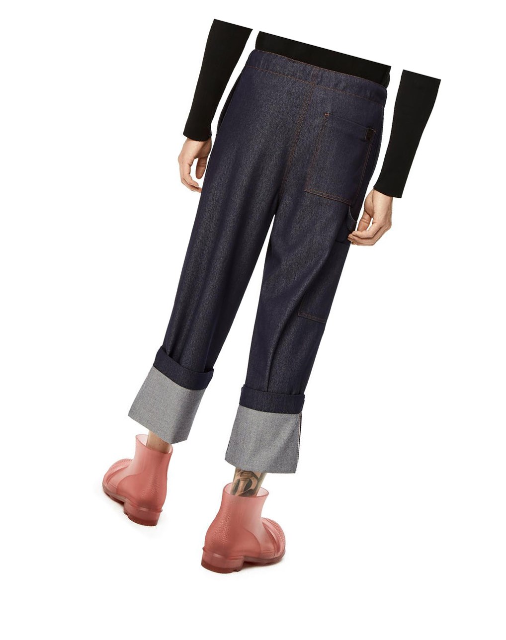 Loewe Drawstring trousers in wool Azules | FMELK-2460