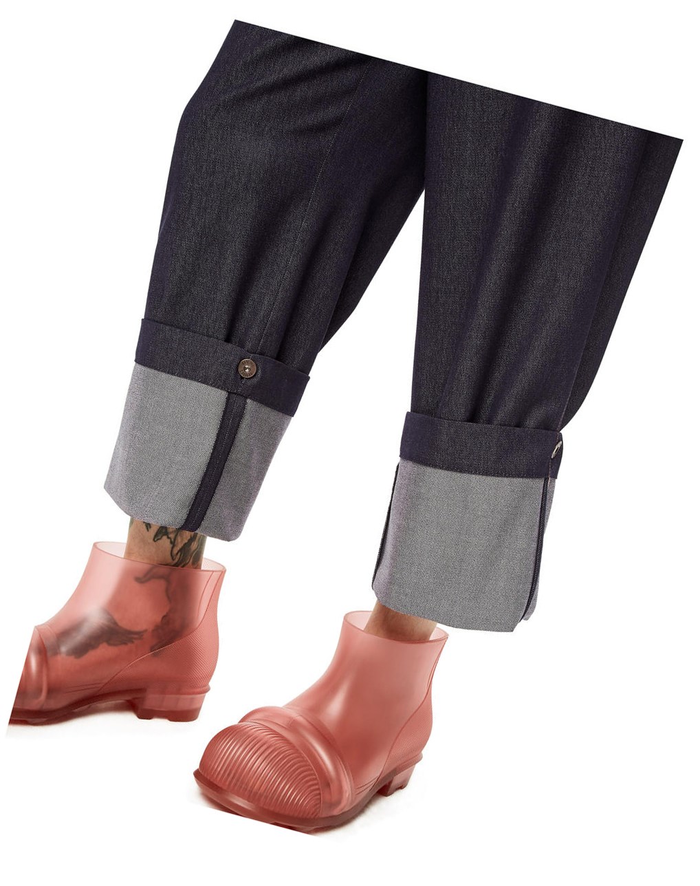 Loewe Drawstring trousers in wool Azules | FMELK-2460