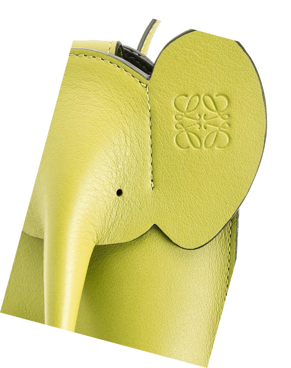 Loewe Elephant Pocket in classic calfskin Amarillos | JUPFN-6435
