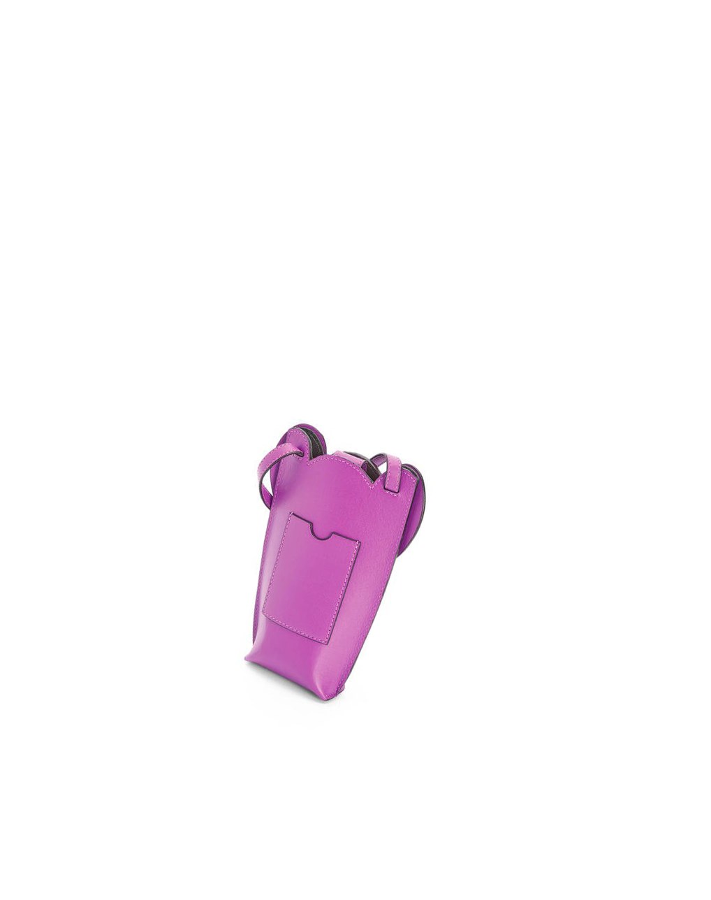 Loewe Elephant Pocket in classic calfskin Morados | YDKNP-6057