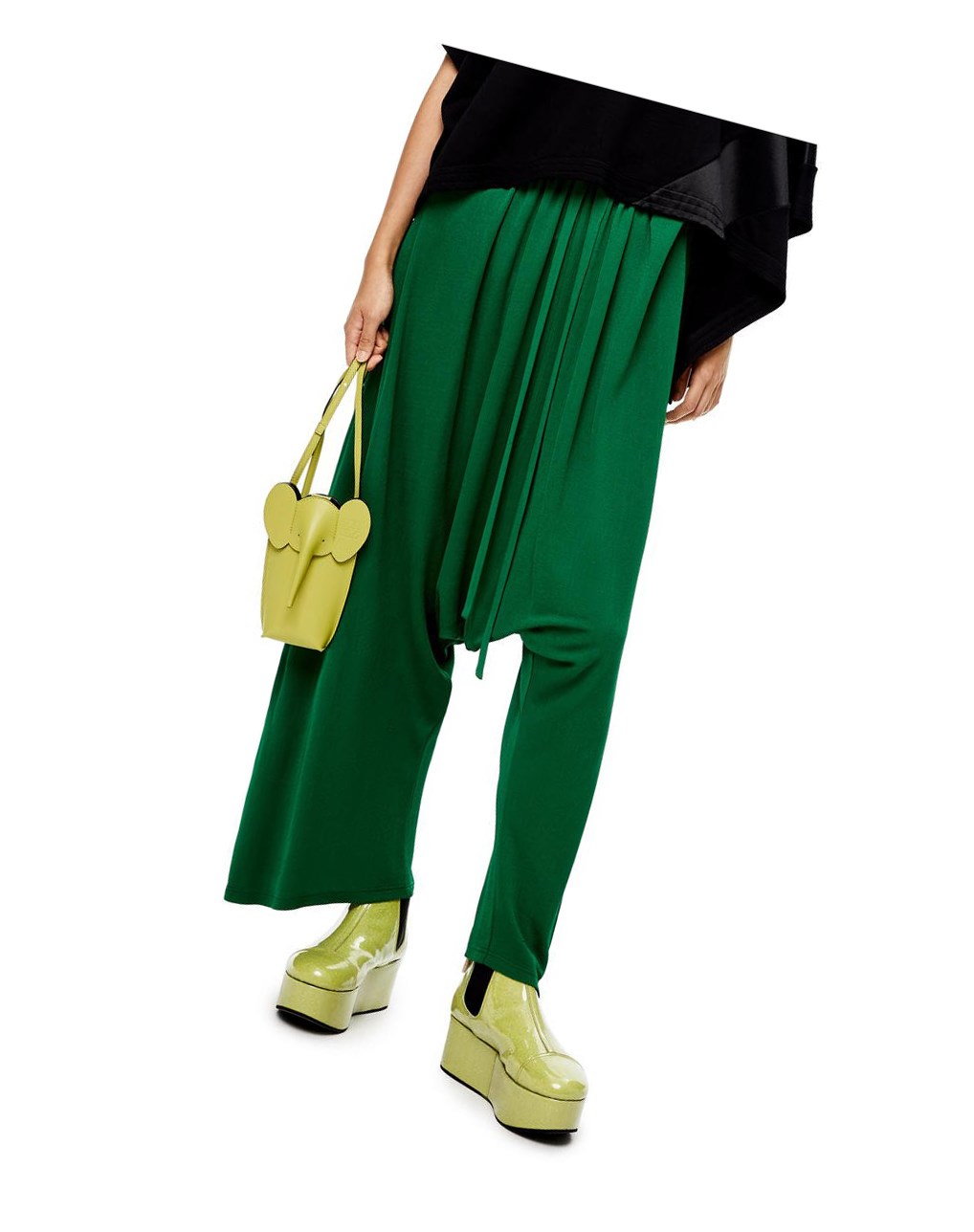 Loewe Elephant Pocket in classic calfskin Morados | YDKNP-6057