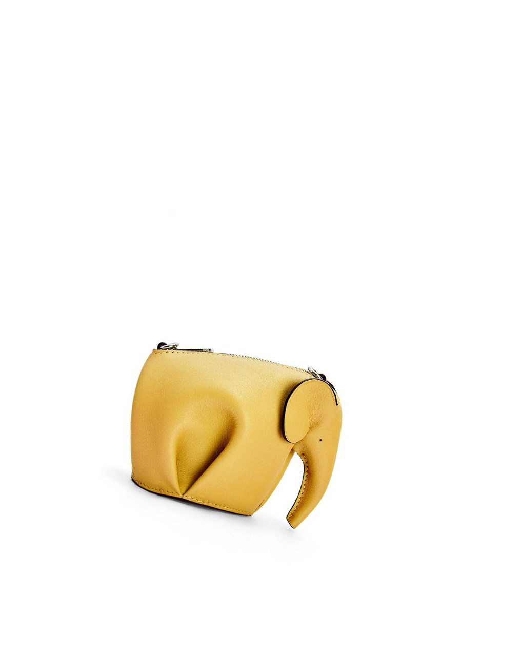 Loewe Elephant Pouch in classic calfskin Amarillos | AUZPQ-3957