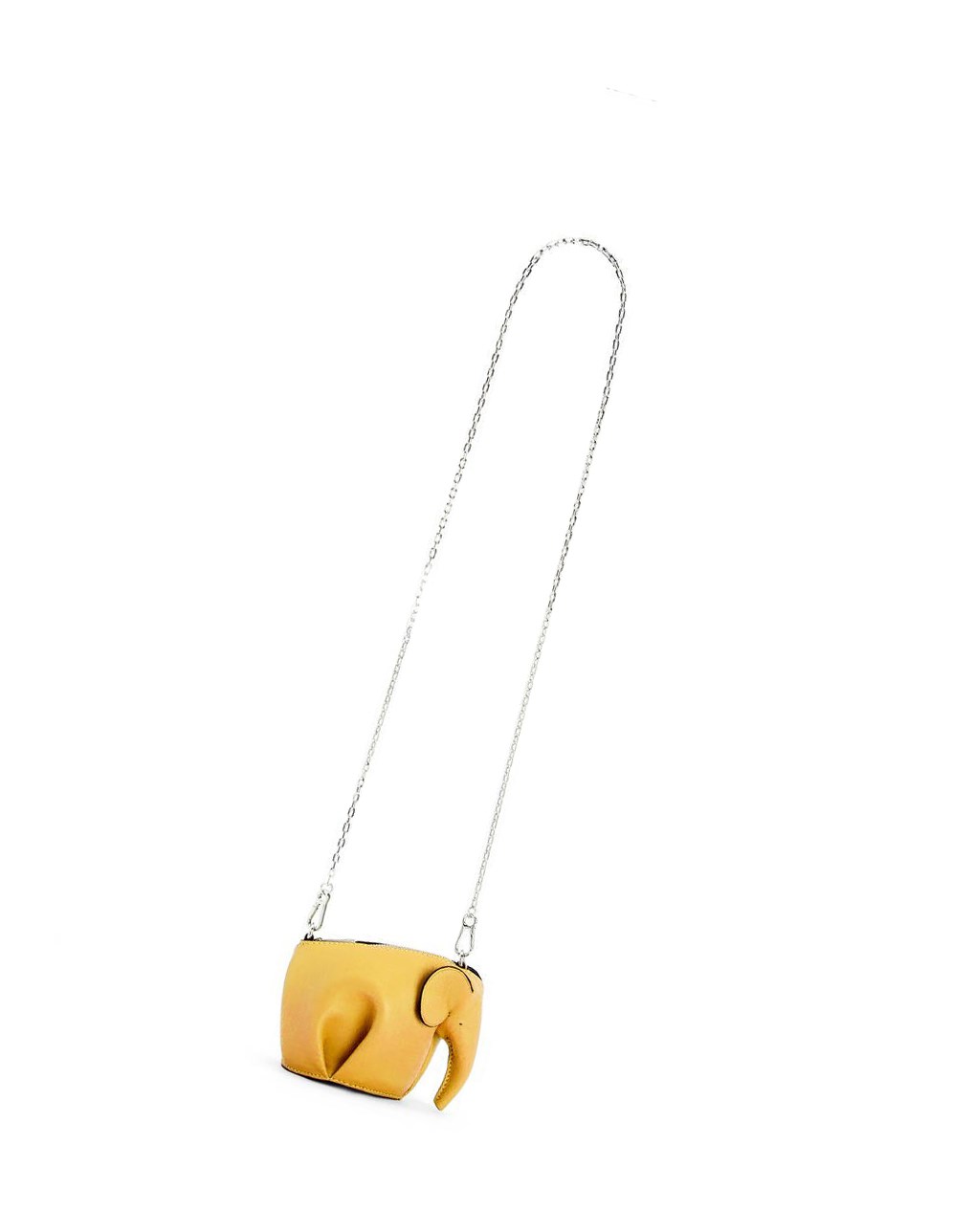 Loewe Elephant Pouch in classic calfskin Amarillos | ZOEAP-8470