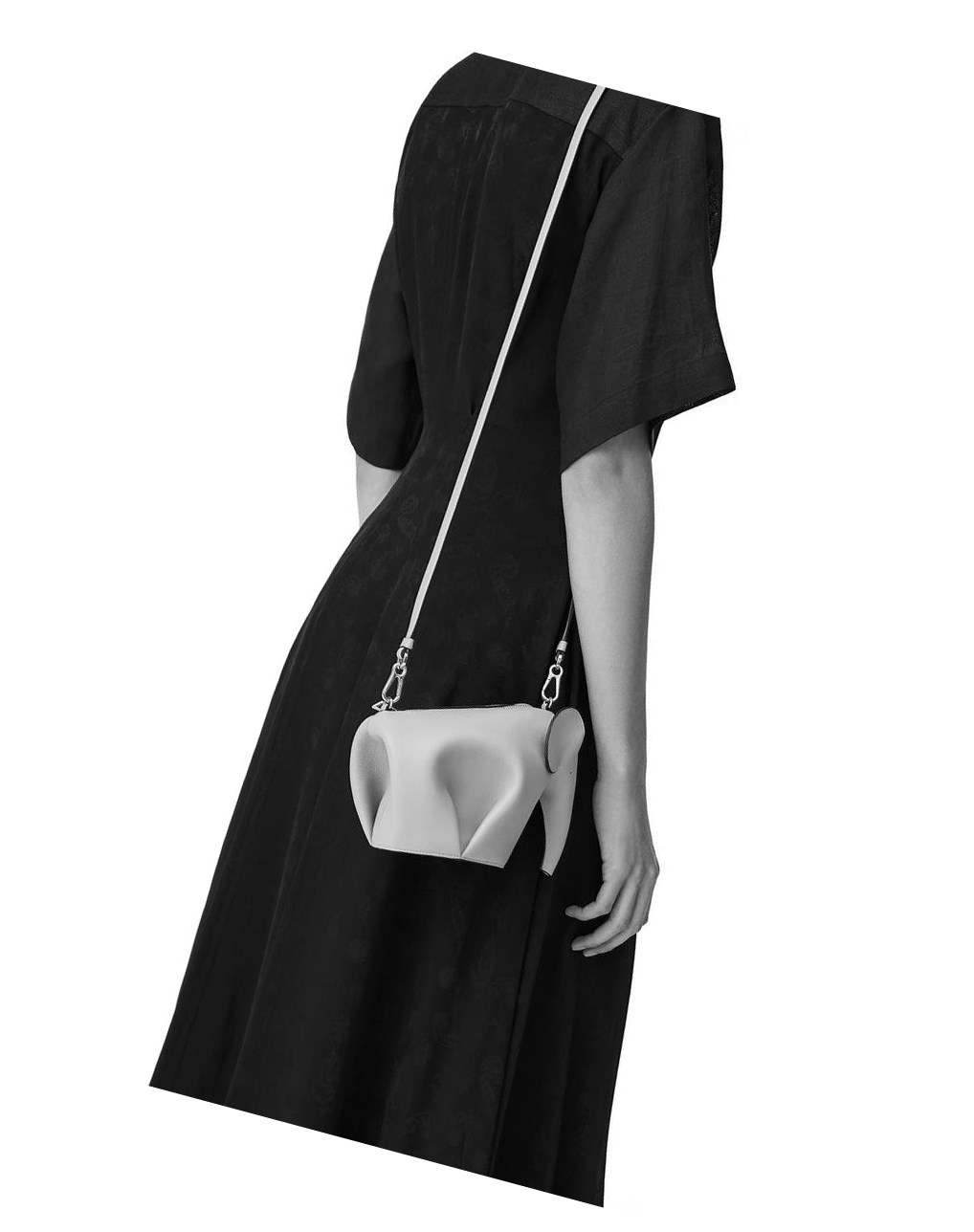 Loewe Elephant mini bag in classic calfskin New Candy | APNQG-5384