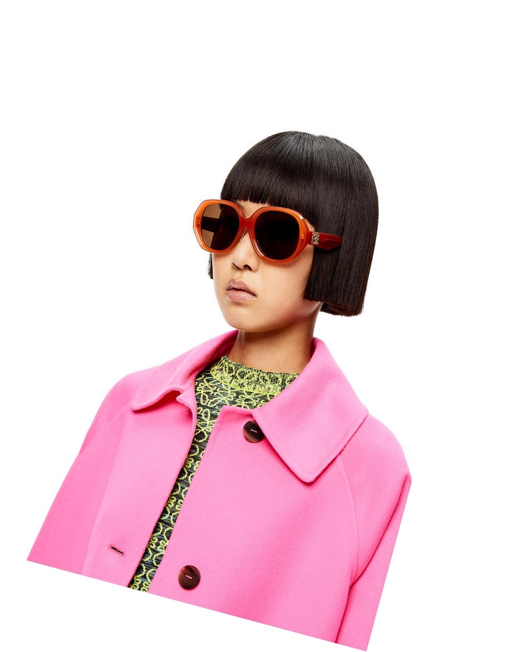 Loewe Elipse sunglasses in acetate Rust | APYTU-8723