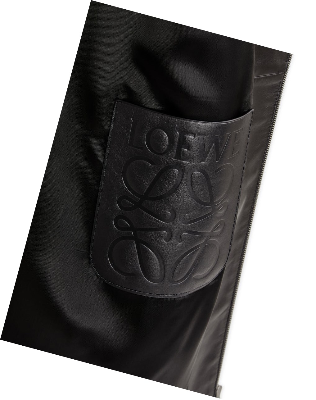 Loewe Encapuchado coat in nappa Negros | NIPHK-5201