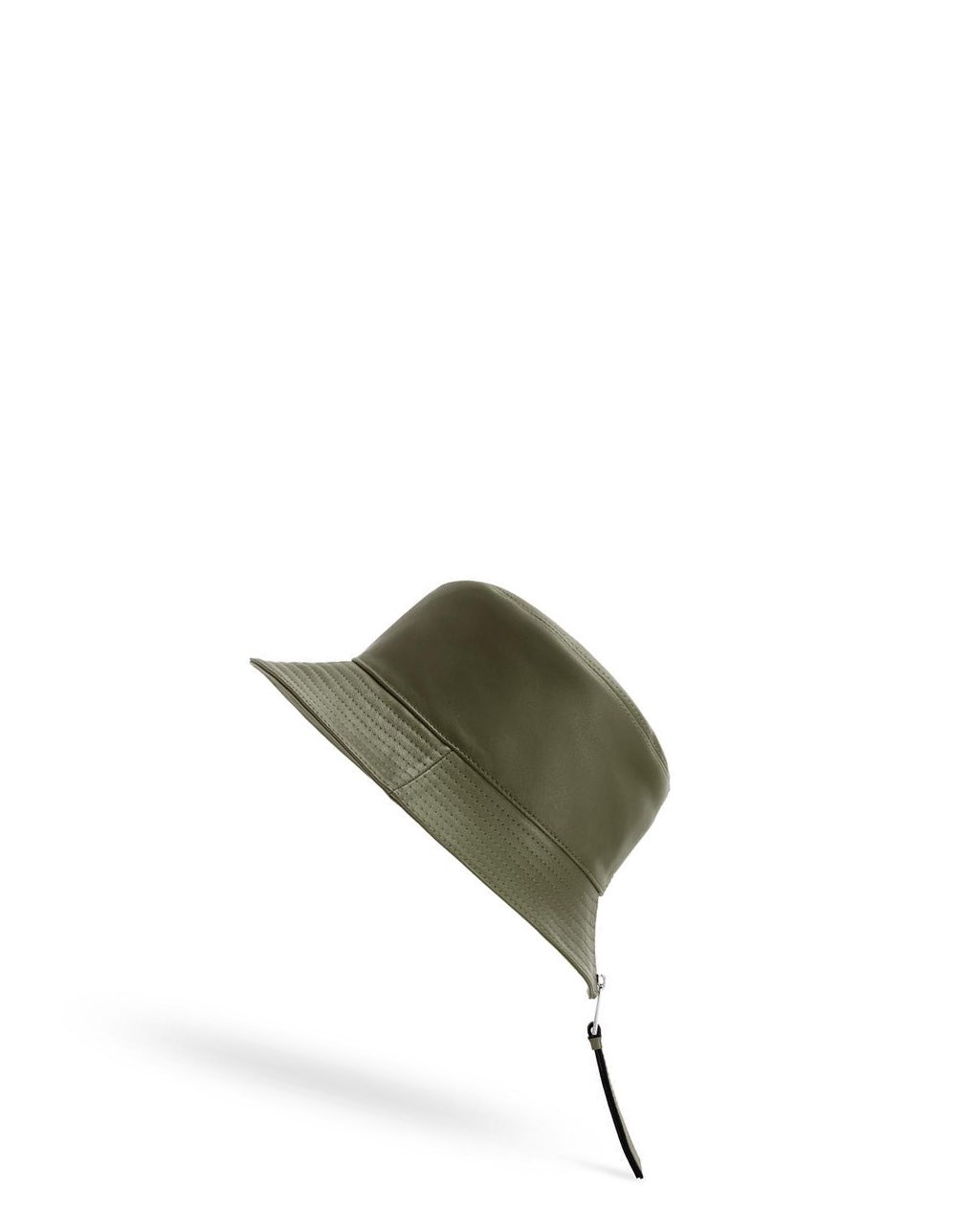 Loewe Fisherman hat in nappa calfskin Kaki Verdes | JFTLA-6425