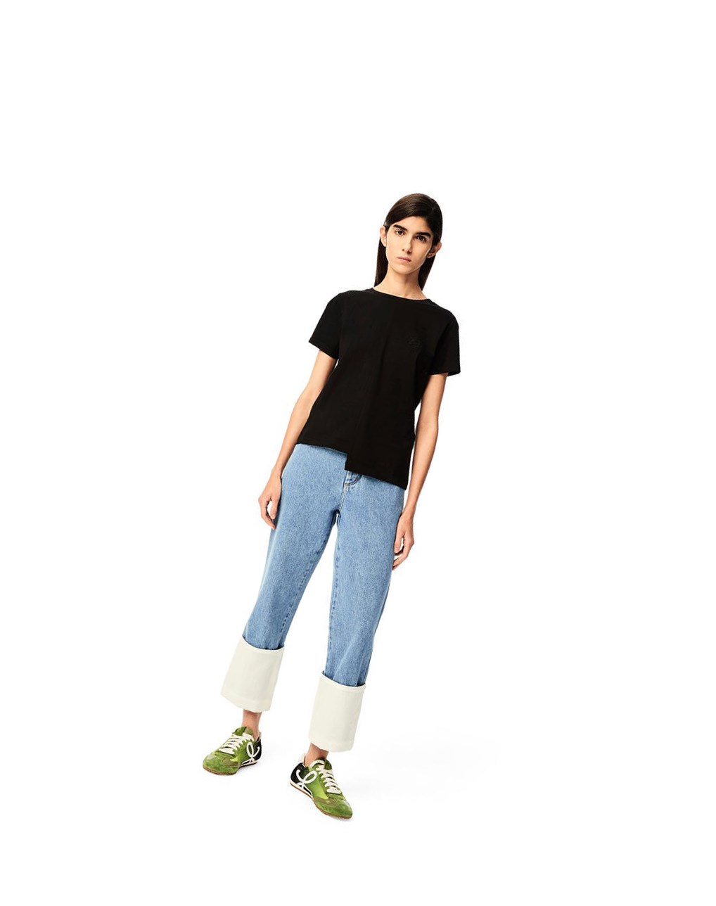 Loewe Fisherman stonewash jeans in cotton Azules | CVSMY-4186
