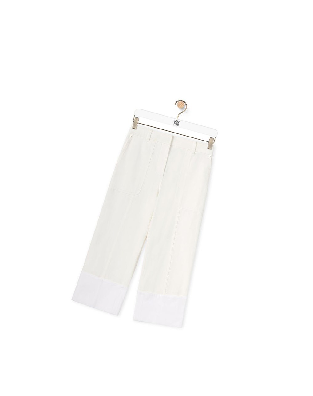 Loewe Fisherman trousers in cotton Blancos | CMSYH-1482
