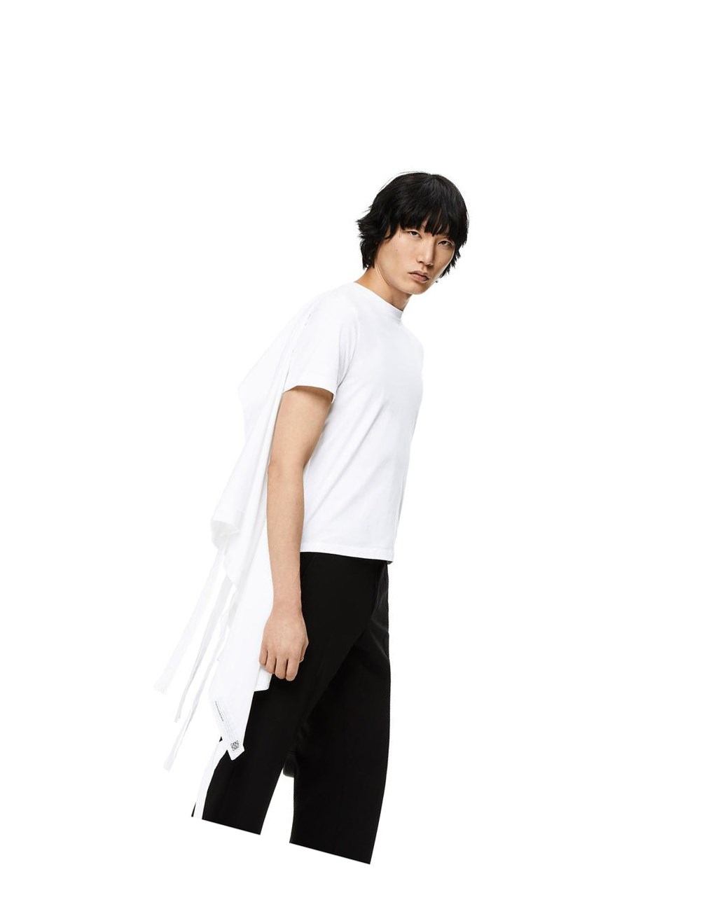 Loewe Flag T-shirt in cotton Blancos | AZJPO-5649