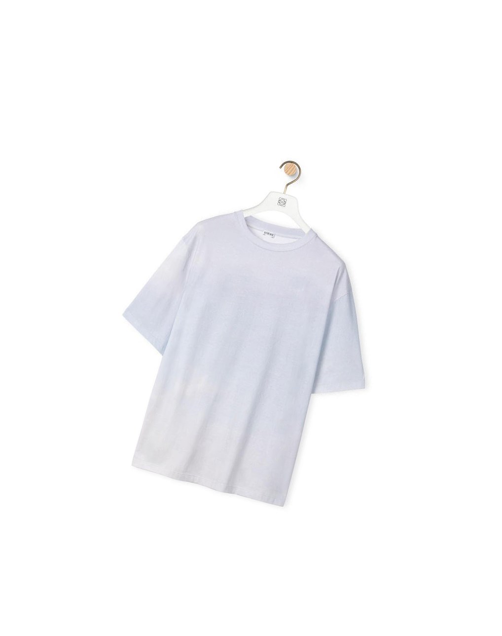 Loewe Flag print T-shirt in cotton Blancos | VNRDK-3519