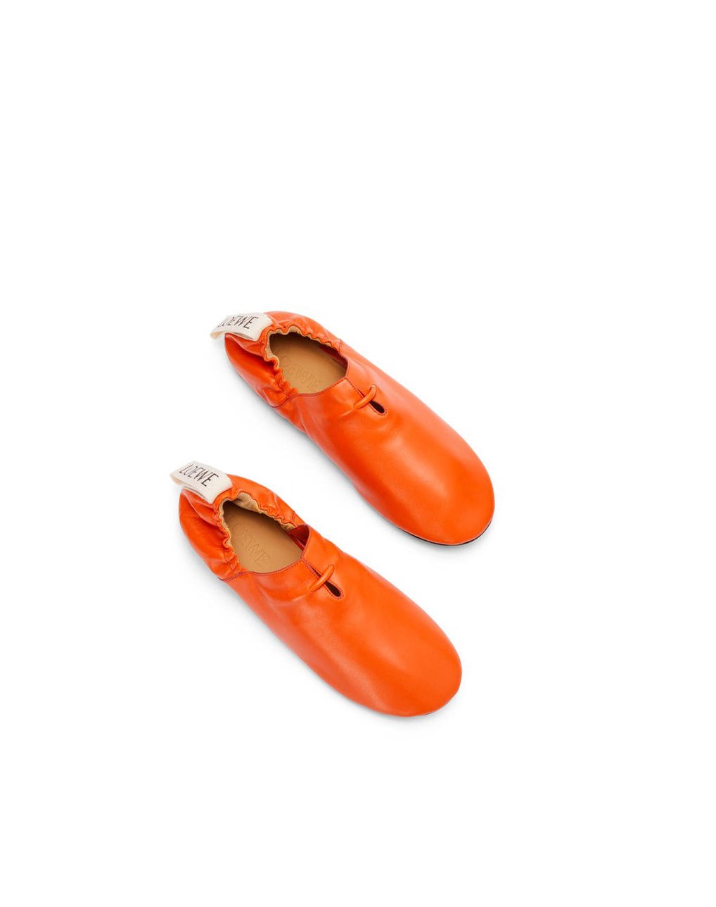Loewe Flamenco ballerina in calfskin Naranjas | ARHUJ-5279