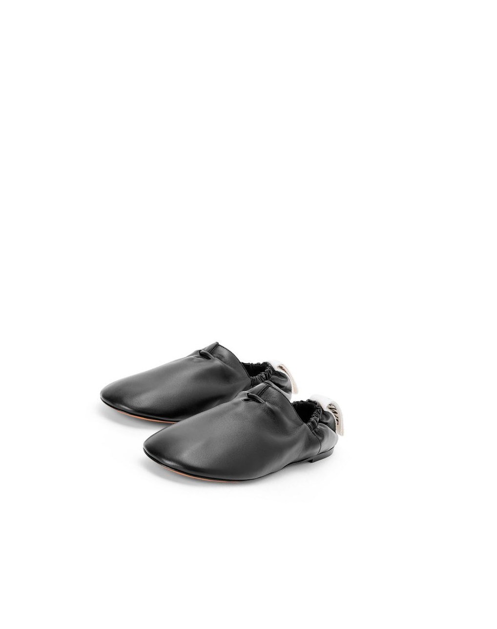 Loewe Flamenco ballerina in calfskin Negros | RJDZN-9874