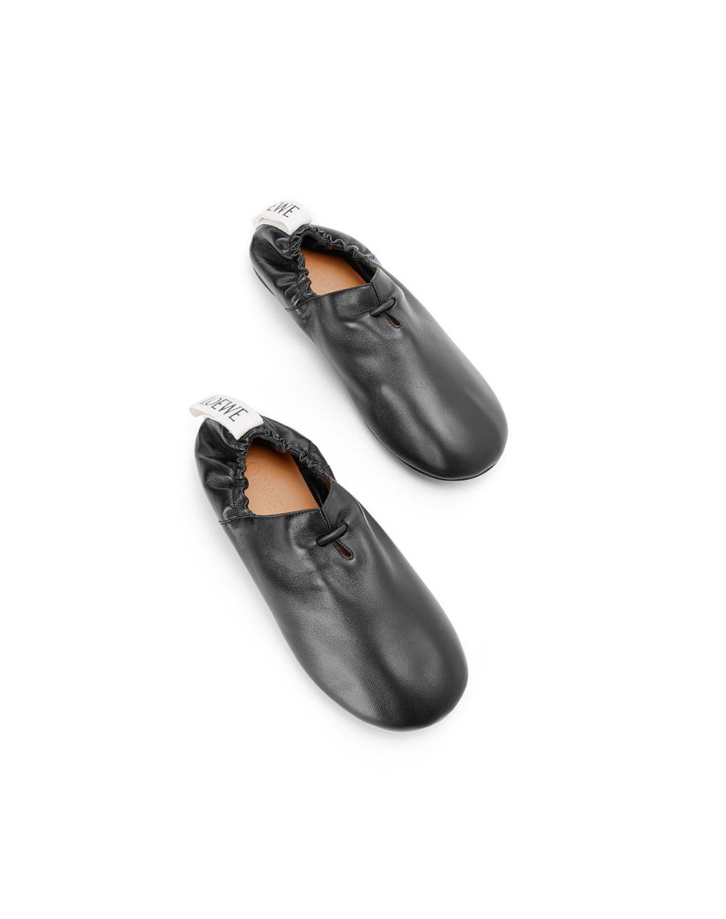 Loewe Flamenco ballerina in calfskin Negros | RJDZN-9874