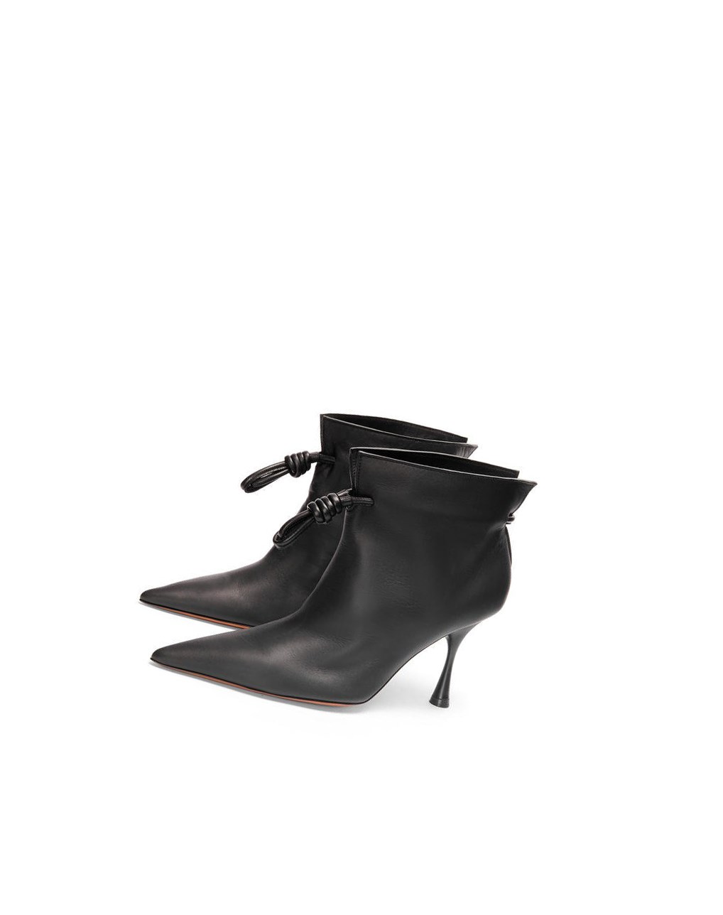 Loewe Flamenco boot in calfskin Negros | BMYPV-1576