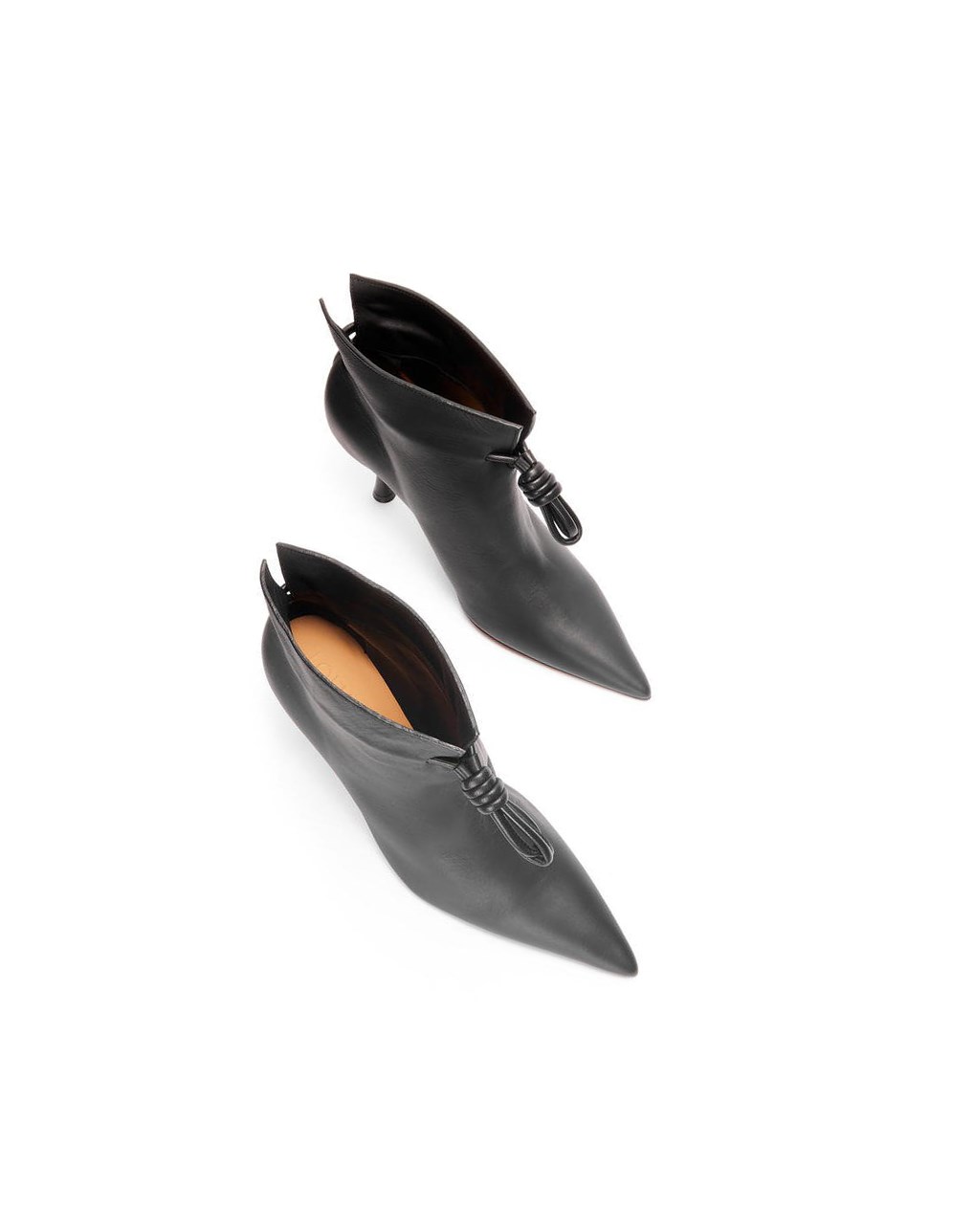 Loewe Flamenco boot in calfskin Negros | BMYPV-1576