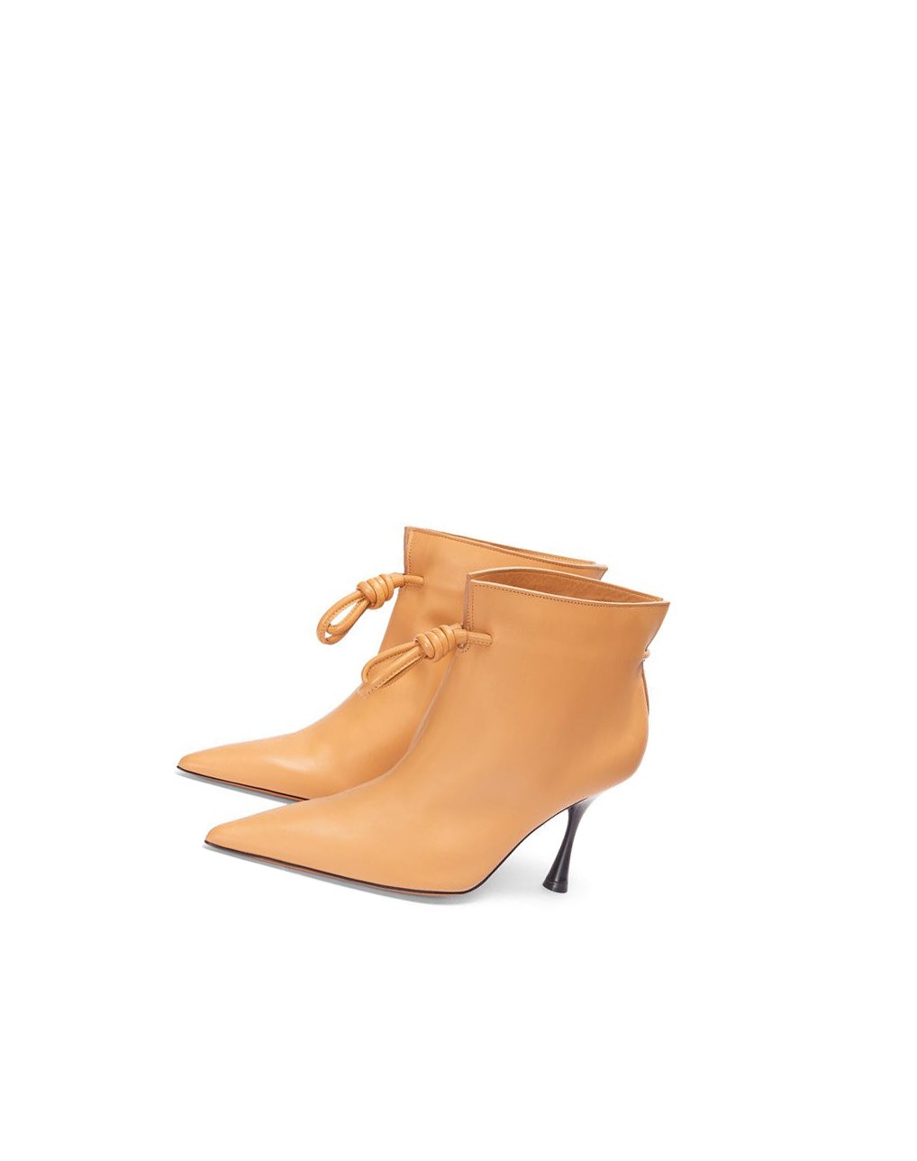 Loewe Flamenco boot in calfskin Warm Desert | NDKCY-4913