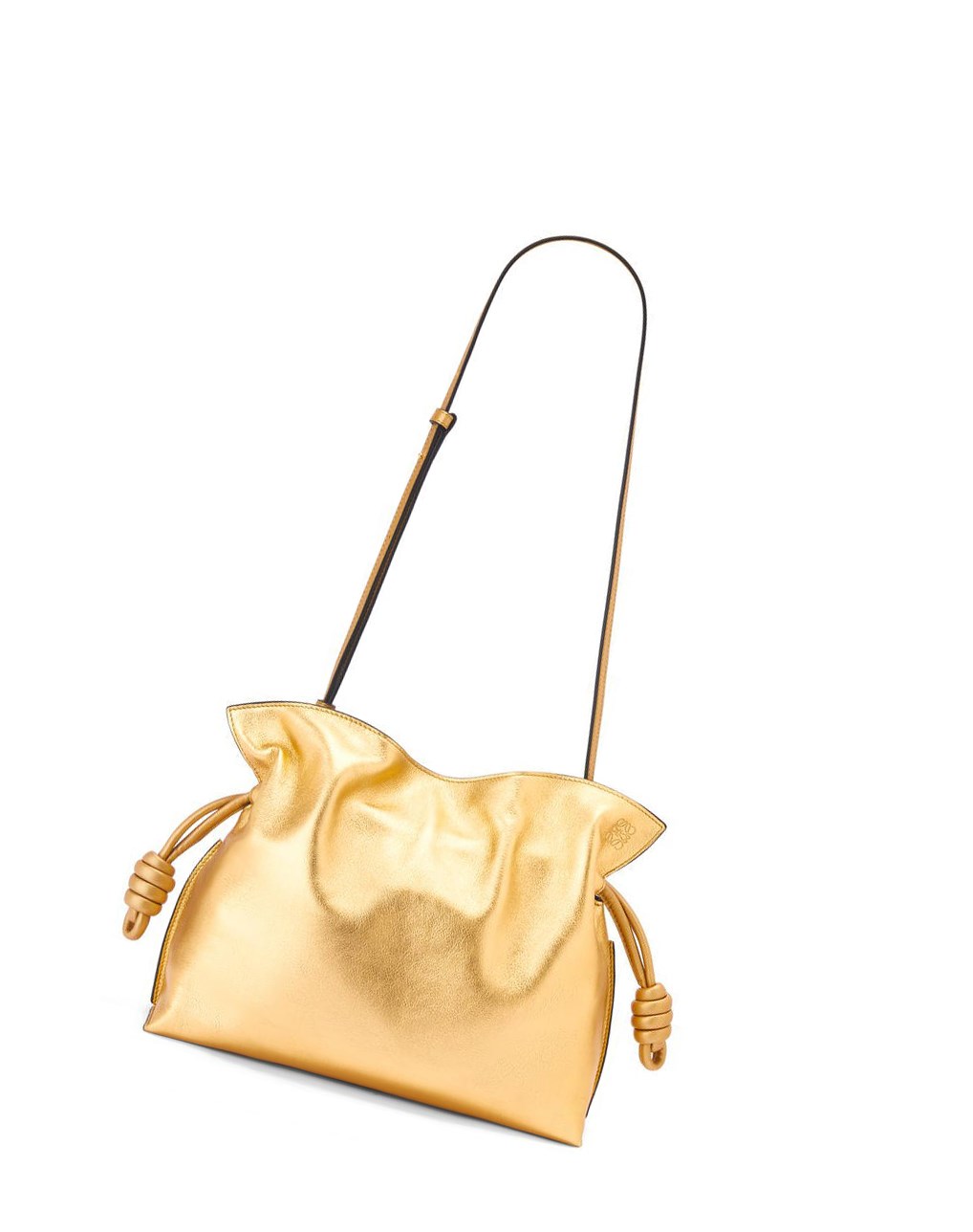 Loewe Flamenco clutch in laminated nappa calfskin Dorados | RXYSZ-9048