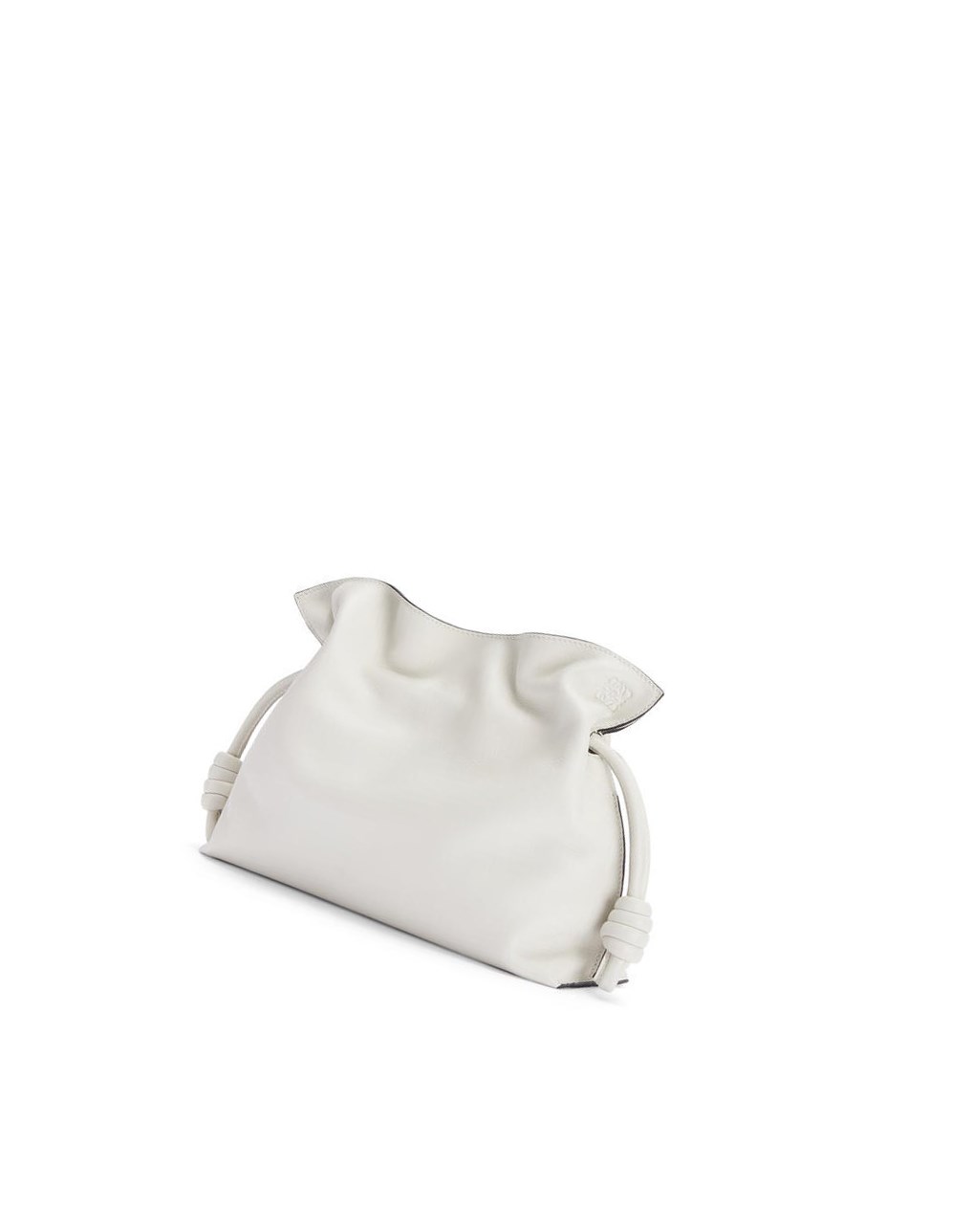 Loewe Flamenco clutch in nappa calfskin Blancos | AYTPX-6092