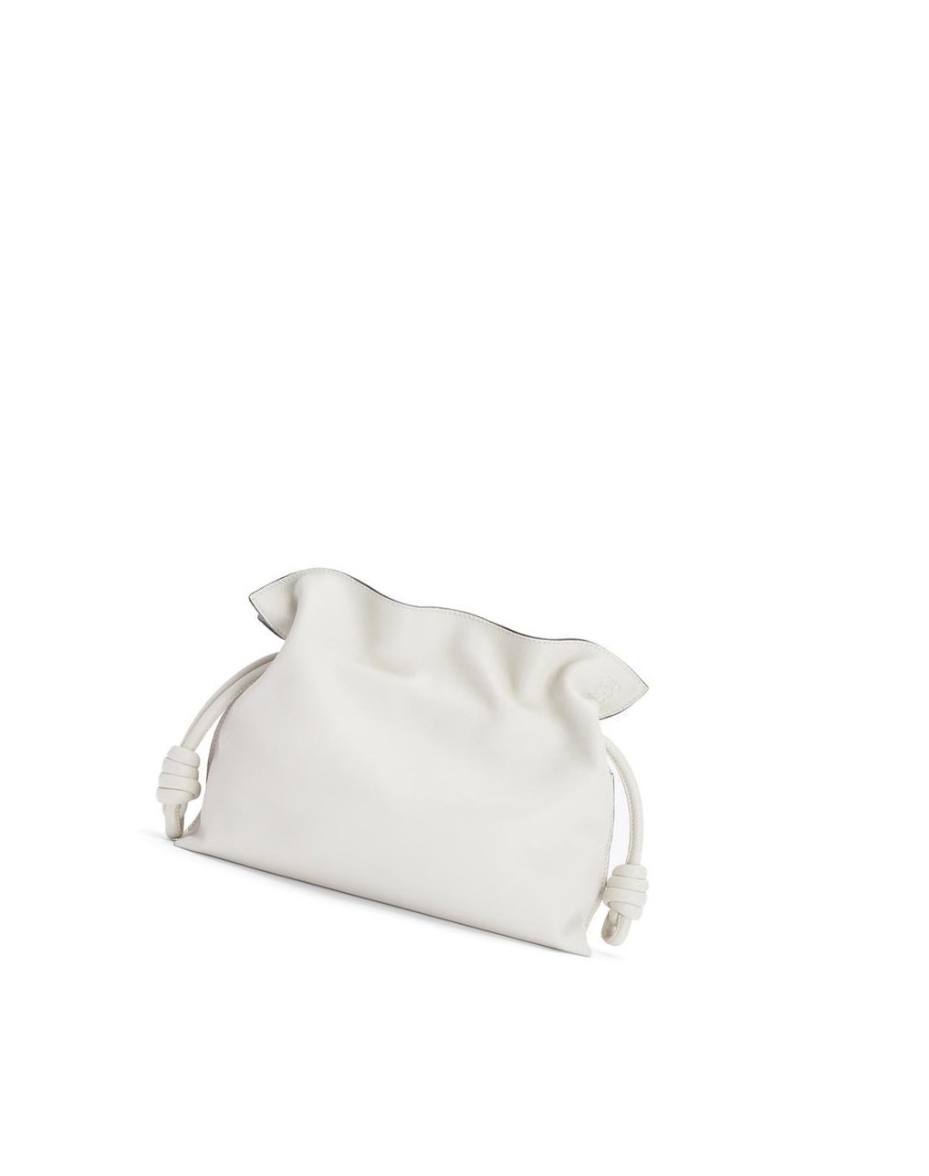 Loewe Flamenco clutch in nappa calfskin Blancos | AYTPX-6092