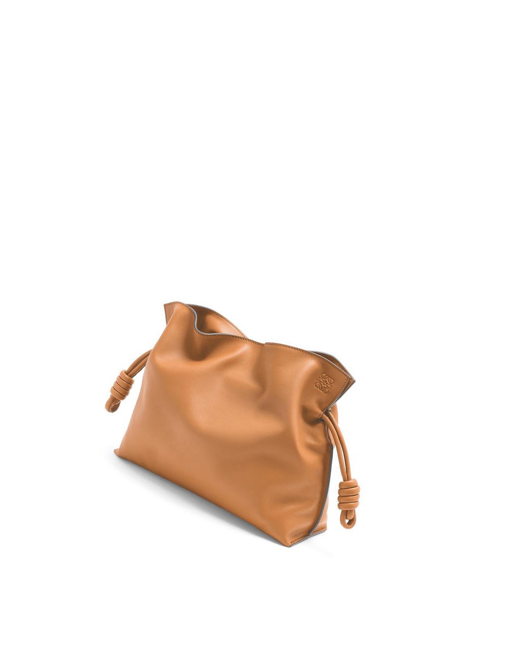 Loewe Flamenco clutch in nappa calfskin Warm Desert | CHGER-7420