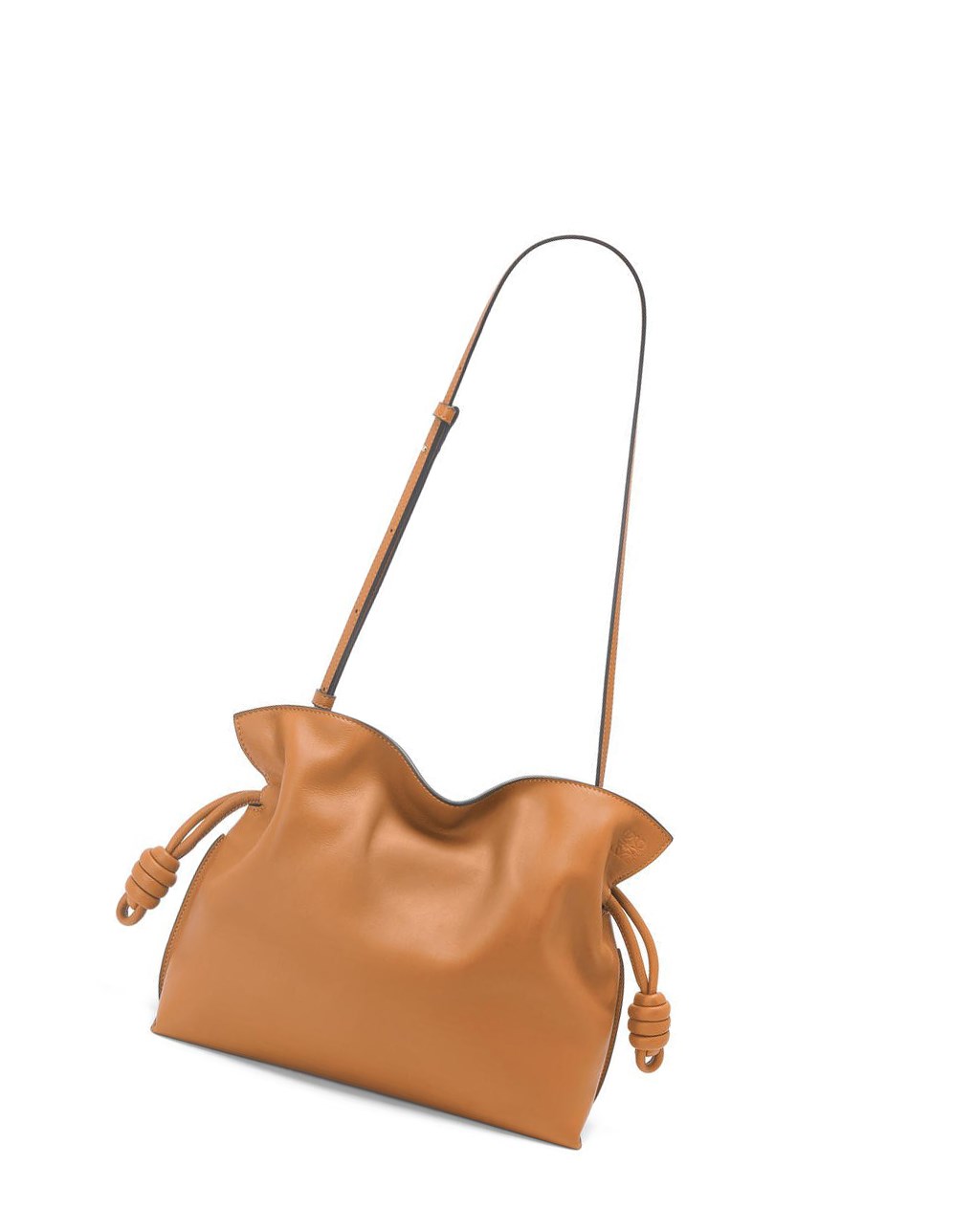 Loewe Flamenco clutch in nappa calfskin Warm Desert | CHGER-7420