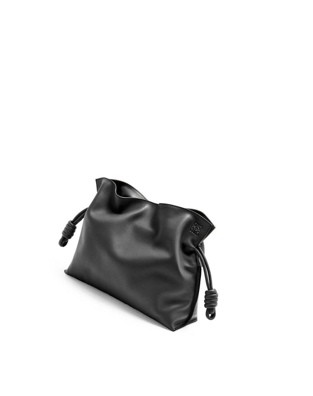 Loewe Flamenco clutch in nappa calfskin Negros | KQMYE-8234