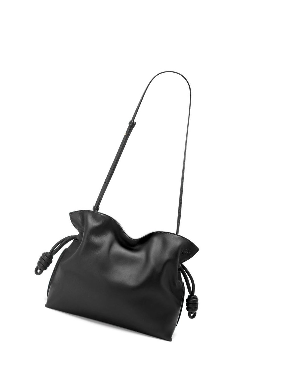 Loewe Flamenco clutch in nappa calfskin Negros | KQMYE-8234