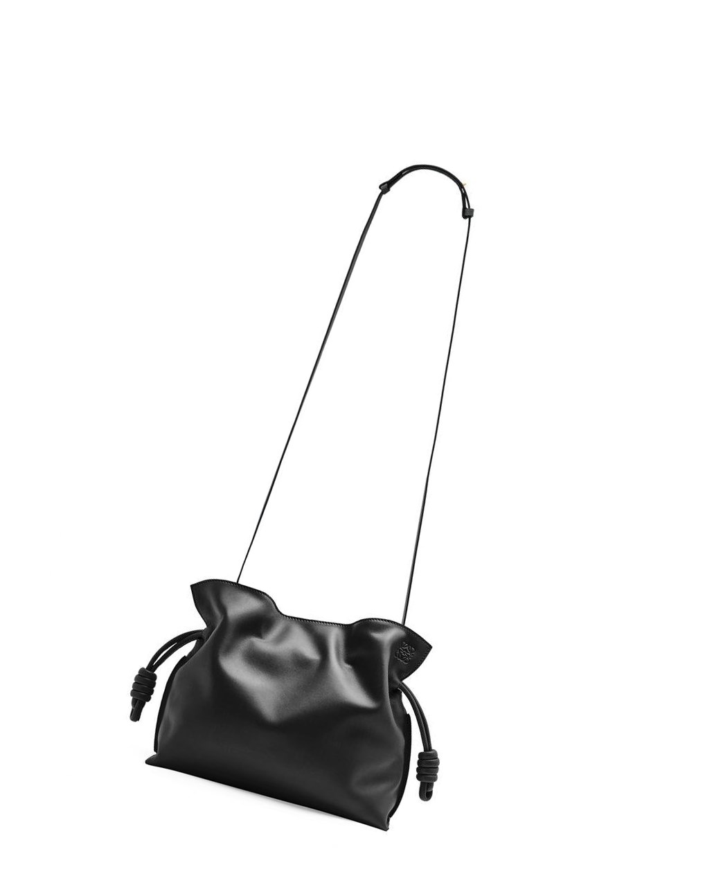 Loewe Flamenco clutch in nappa calfskin Negros | KQMYE-8234