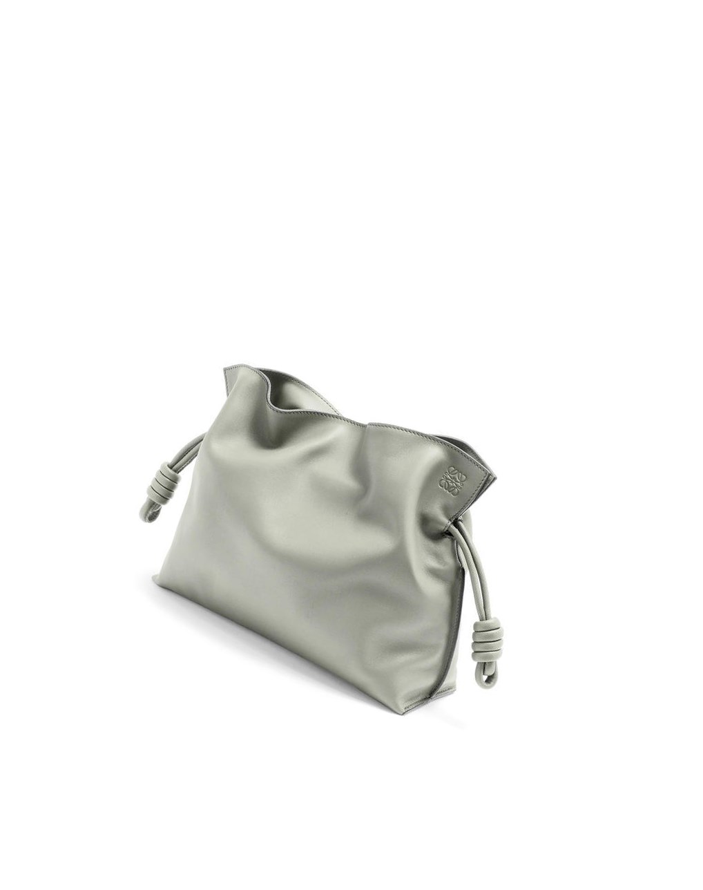 Loewe Flamenco clutch in nappa calfskin Grises | PESCN-8425