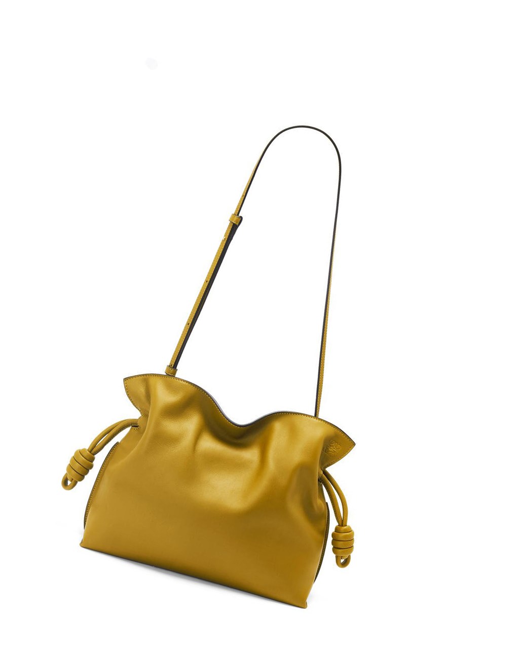 Loewe Flamenco clutch in nappa calfskin Ochre | STILG-9406