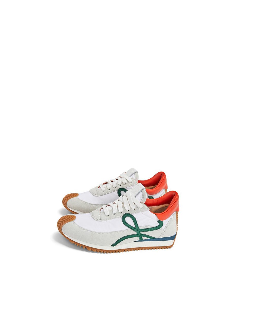 Loewe Flow runner in calfskin Blancos | TLEYW-6483