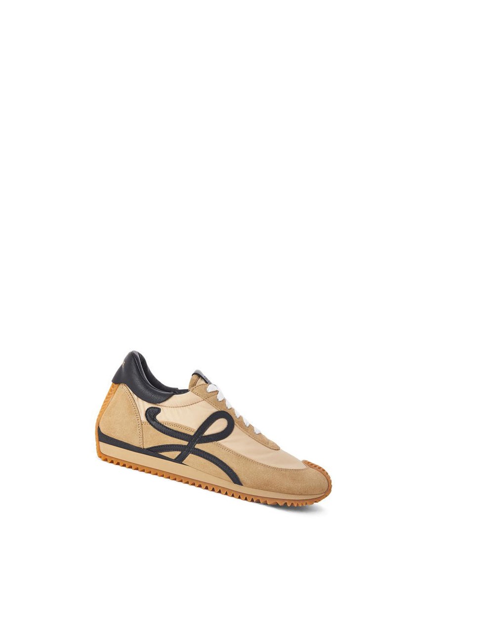 Loewe Flow runner in nylon and suede Dorados Negros | HGNSE-7342