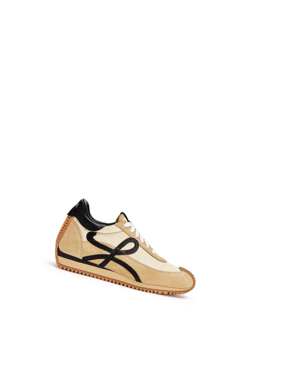 Loewe Flow runner in suede and nylon Dorados Negros | DVAPU-2971