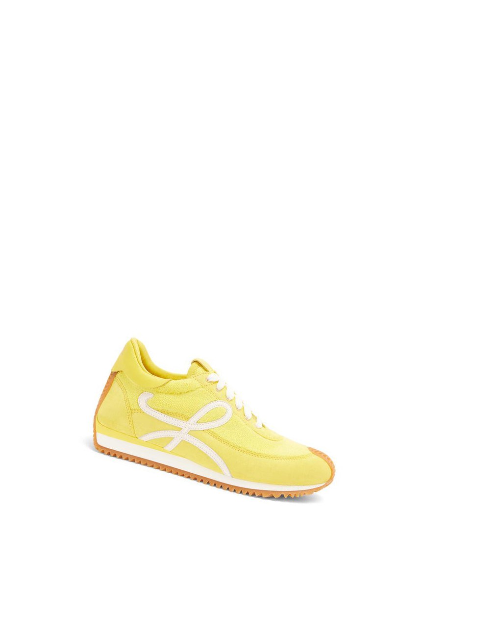 Loewe Flow runner in terry cloth and suede Amarillos | YJAUH-3825