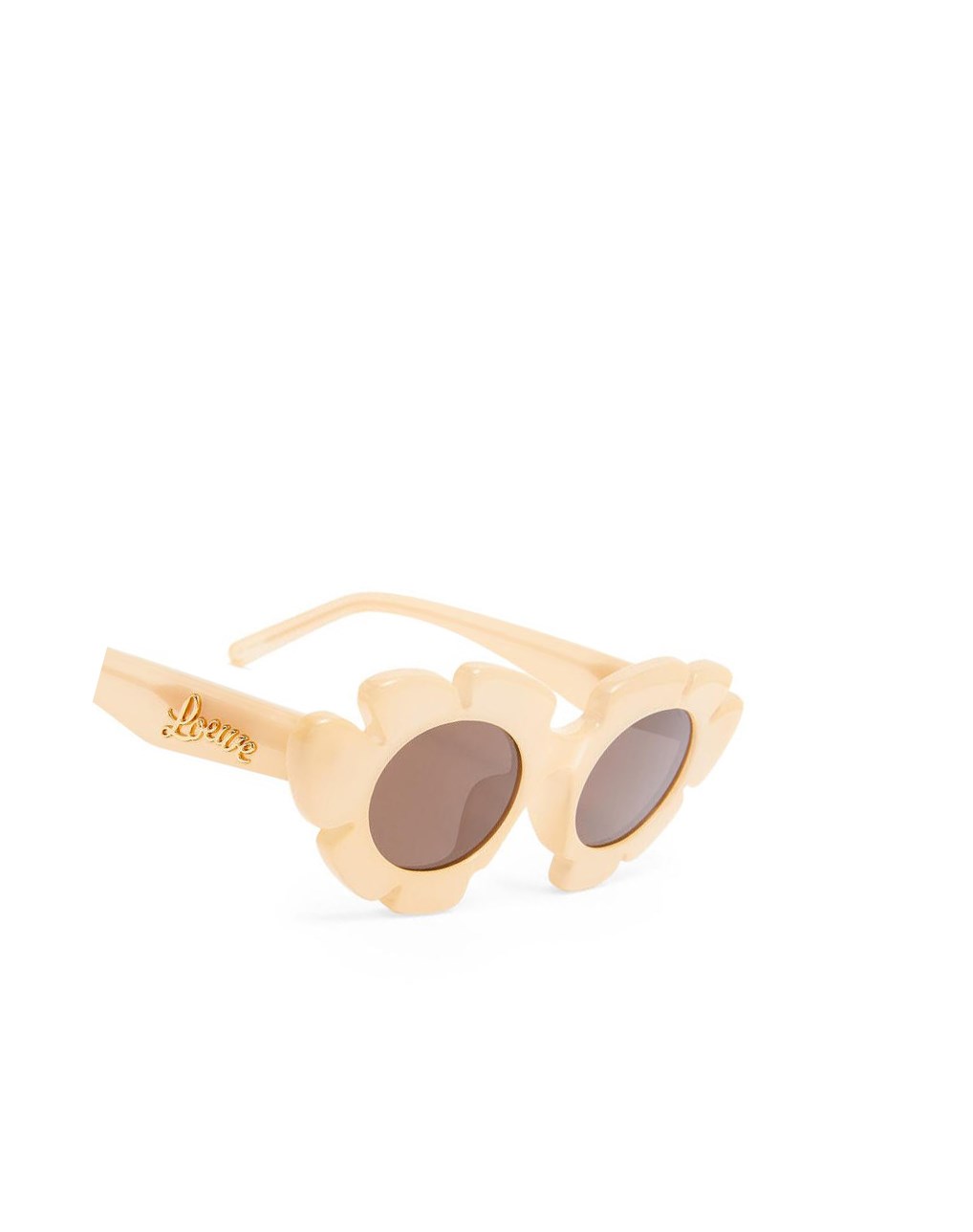 Loewe Flower sunglasses in injected nylon Beige | IJWBR-4673