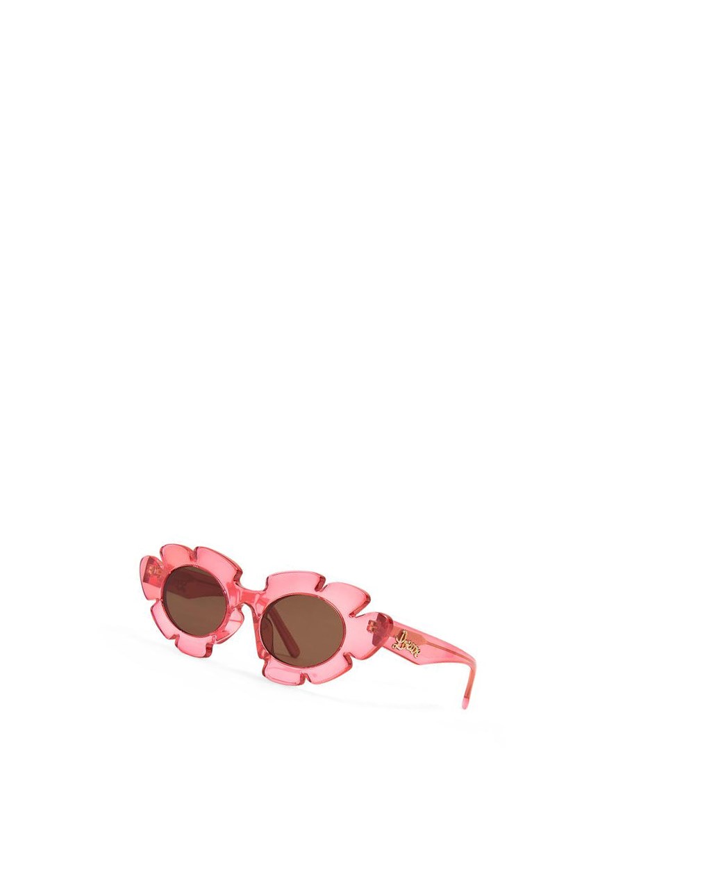 Loewe Flower sunglasses in injected nylon Coral Rosas | QNOKD-0974