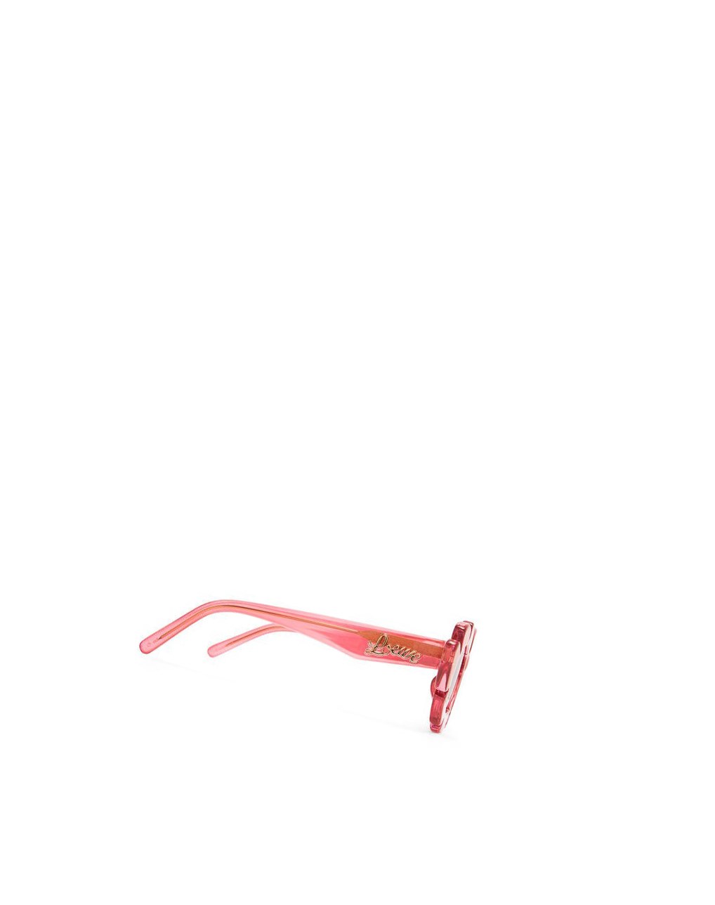 Loewe Flower sunglasses in injected nylon Coral Rosas | QNOKD-0974