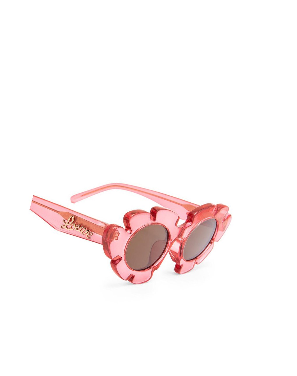 Loewe Flower sunglasses in injected nylon Coral Rosas | QNOKD-0974