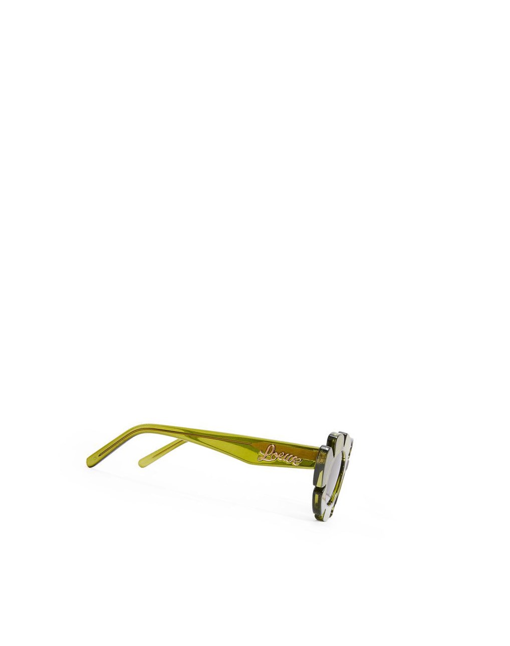Loewe Flower sunglasses in injected nylon Verdes | RNKGM-9406