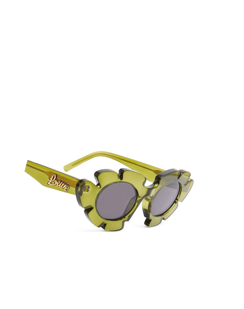 Loewe Flower sunglasses in injected nylon Verdes | RNKGM-9406