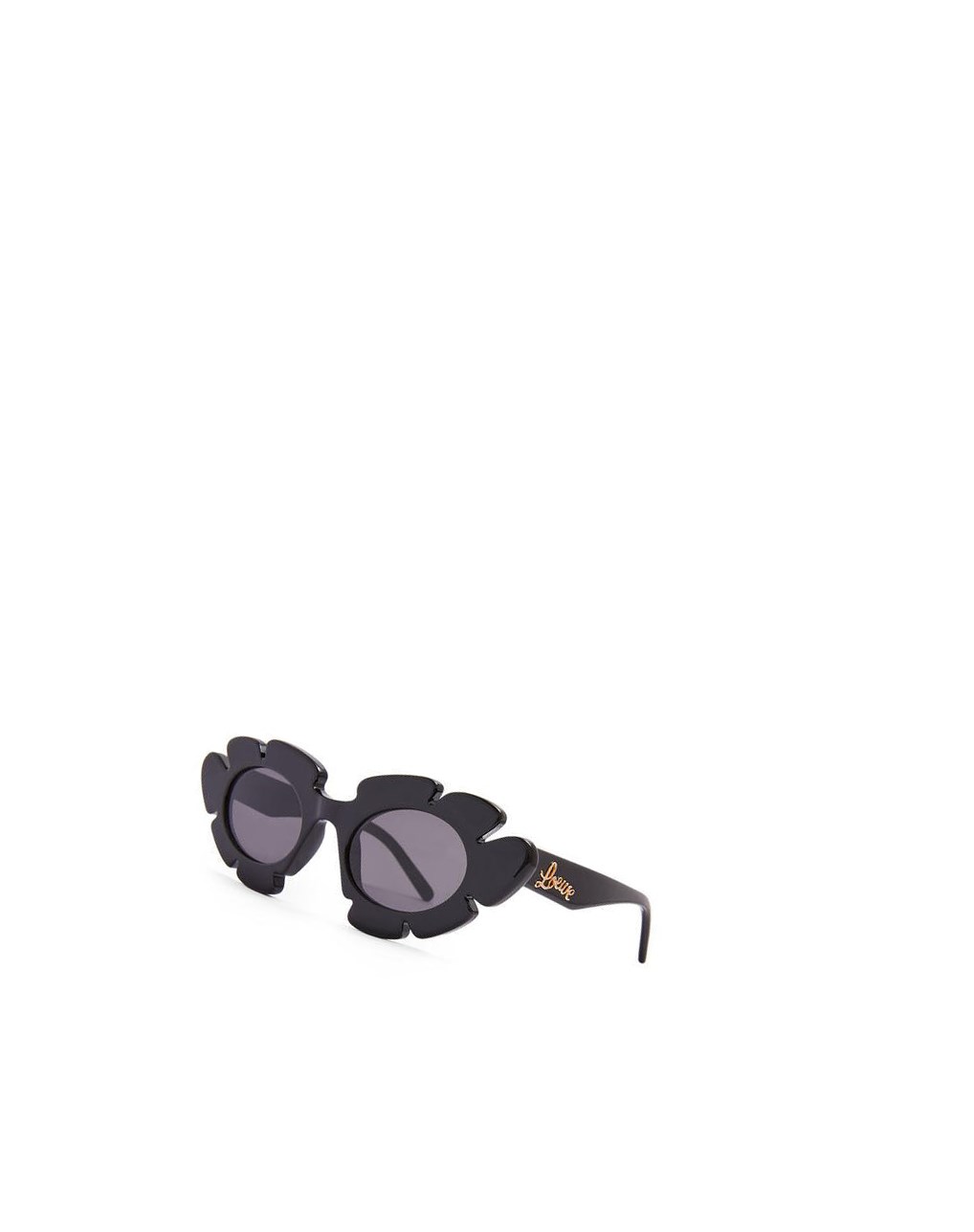 Loewe Flower sunglasses in injected nylon Negros | WSBZM-7508