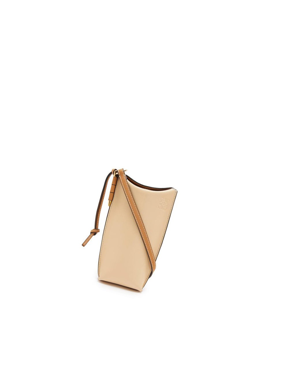 Loewe Gate Pocket in soft calfskin Dune / Vanilla | SJWRC-9032